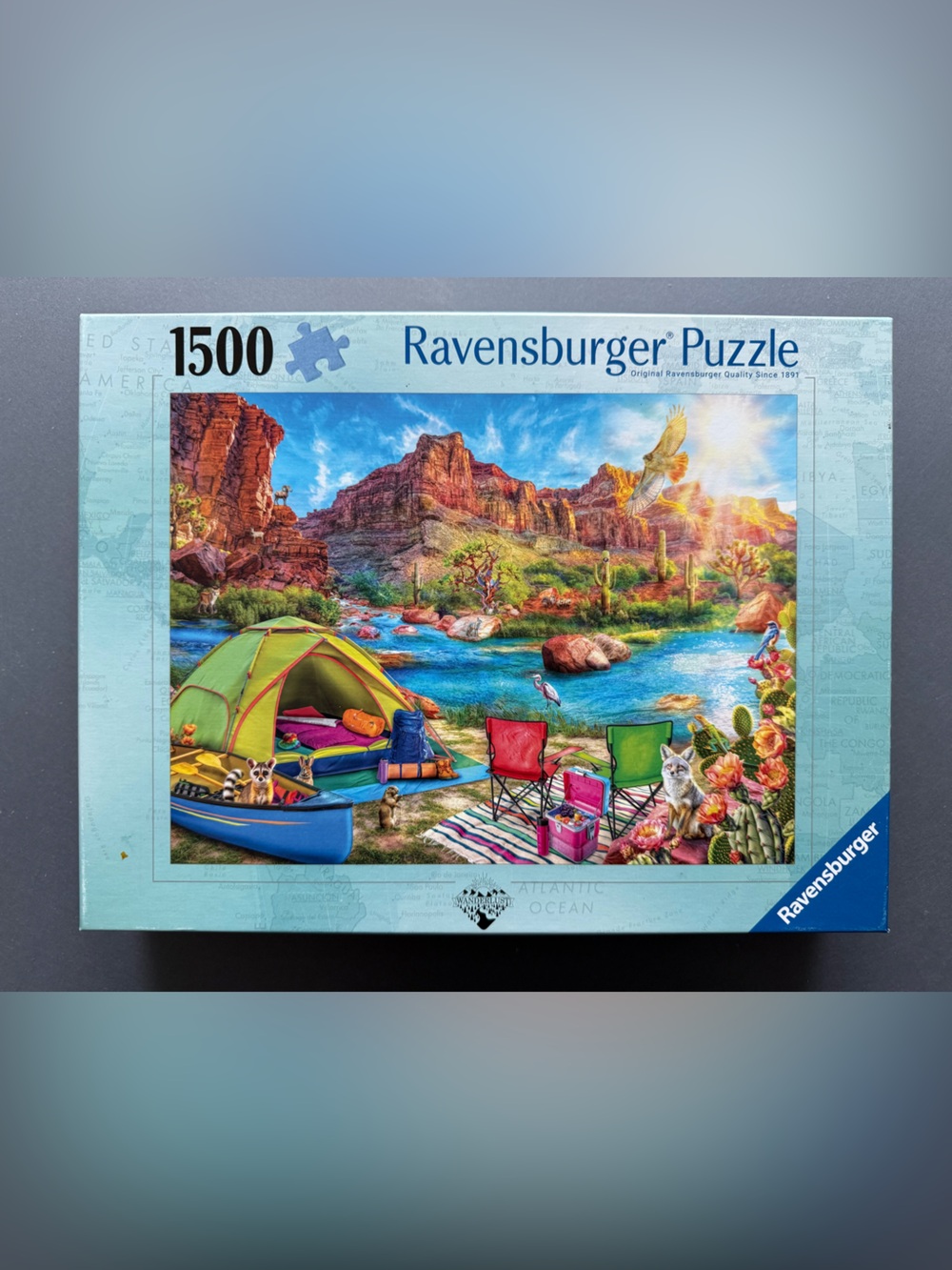 Ravensburger ‘Canyon River Camping’ - 1500 Piece Puzzle